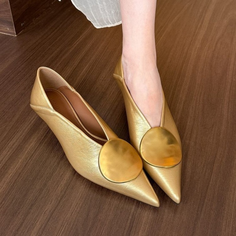 Womens Heels - 2025 printemps été bout pointu chaussures