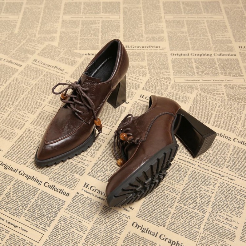 Escarpins noirs à talon bloc e - Pump Heel Block avis et prix